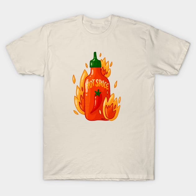 Hot Hot Sauce T-Shirt by Tania Tania